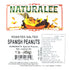 1 lbs Naturalee Peanuts, With Skin Spanish Peanuts - Roasted & Salted - Heart Health, High Protein