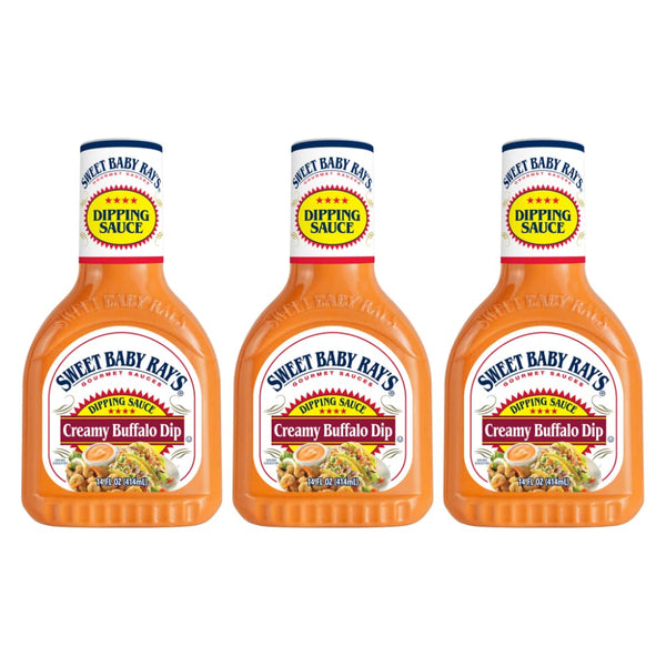Sweet Baby Ray's Dipping Sauce, Creamy Buffalo (14 Ounce (Pack of 3))