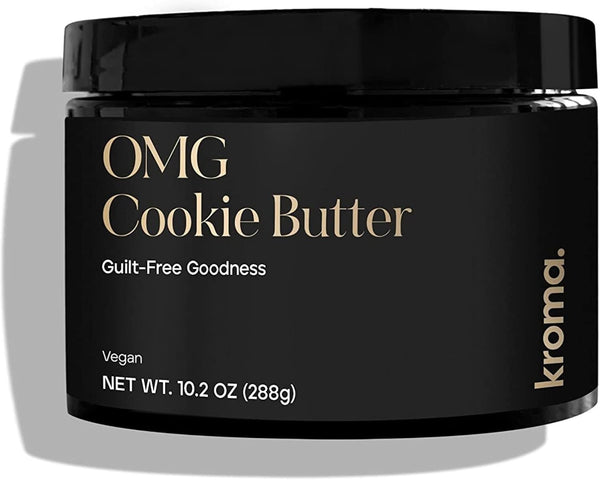 KROMA. OMG Cookie Butter (10.2 Oz), Gluten Free Vegan Snacks, Nut Butter