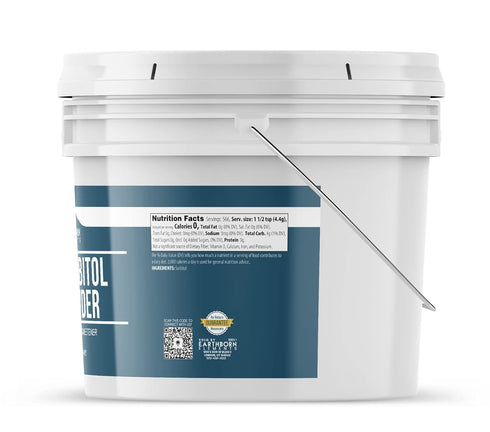 1 Earthborn Elements Sorbitol Powder Gallon, Sugar Substitute, Low Calorie Sweetener