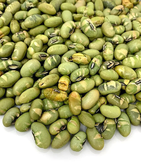 1 SweetGourmet Lightly Salted Dry Roasted Imported Edamame Green Soybeans | Pound