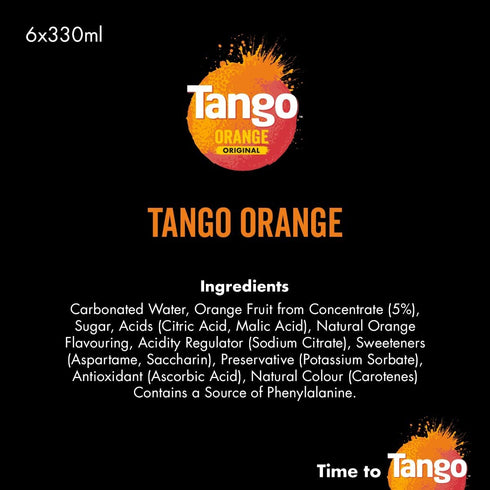 Tango (6x330ml) Pack 2 Orange