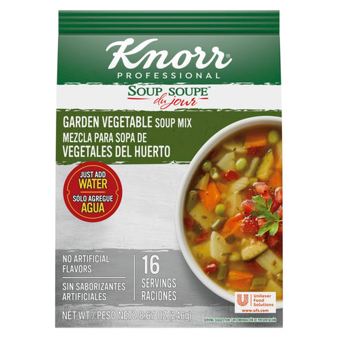 Knorr Professional Soup du Jour Garden Vegetable Soup Mix Vegetarian, Gluten Free,