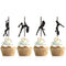 Donoter 48 Pcs Pole Dancing Cupcake Toppers | Pole Dancers Cake Picks for Birthday, Bachelorette Party Decorations