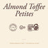 15oz Enstrom Dark Chocolate Almond Toffee Petites box | Bite-size | Gluten Free | Kosher Dairy | All Natural
