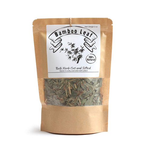 EidolonGreen Organic Bamboo Leaf Tea, Chinese Herbal Dried Loose Leaves (DanZhuYe/???/?? ?? ?) 3 Ounce (Pack of 1)