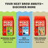 12 oz, Pack 3, Peace Coffee Blue Ox Blend Medium Roast Whole Bean Coffee, of Organic Fair Trade, Creamy, Mild Flavor