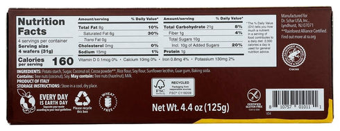 4.4 oz (Pack 4) Schar Cocoa Wafer Gluten Free