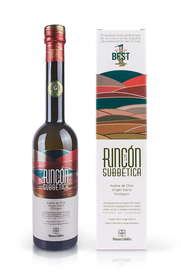 Rincon de la Subbetica - Award Winning, Organic Cold Pressed EVOO Extra Virgin Olive Oil, 16.9-Ounce