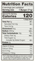 2.5 4 Count Dr. Praeger's, Mushroom Risotto Veggie Burgers, Ounce