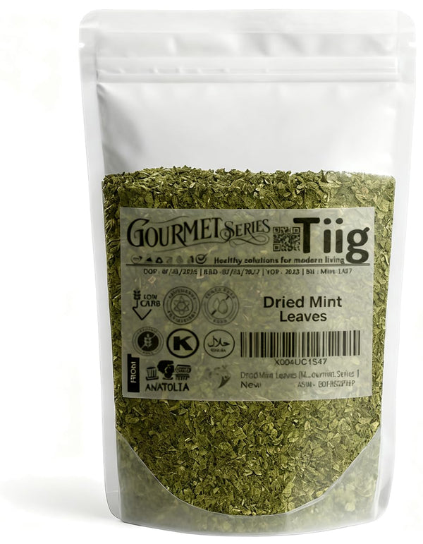 Dried Mint Leaves (Mint Flakes) 30g (1.06oz) | Natural Additive-Free Spice |