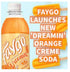 Generic 24oz Pack 4 Faygo Dreamin Bottles - of Dreaming Orange Creme Soda Cream