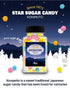 100g(3.5 NICE WITCH'S Konpeito Sugar Candy - Ounce) Sweet And Colorful/Handmade Star Candy/