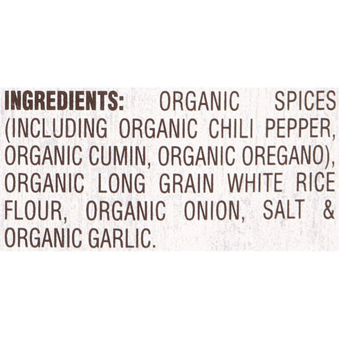 1.25 oz (Pack 12) McCormick Organics Chili Seasoning Mix