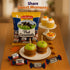 21oz 1.3lb Cashew Nut Caramel Candy Premium Milk Caramel with Nuts, Individually Wrapped Gourmet, Snacks, Retro Sweets