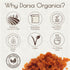 2 lb Darsa Organics Jaggery Powder - Organic Brown Sugar Alternative, USDA Certified Unrefined Muscovado Style