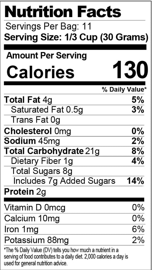 Safe + Fair Honeycrisp Apple Pie Granola – Gluten-Free, Vegan Plant-Based Snack with Real Honeycrisp Apples, 12oz