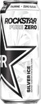 4 Pack - Rockstar Pure Zero Silver Ice - 16oz.