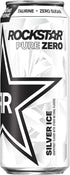 4 Pack - Rockstar Pure Zero Silver Ice - 16oz.