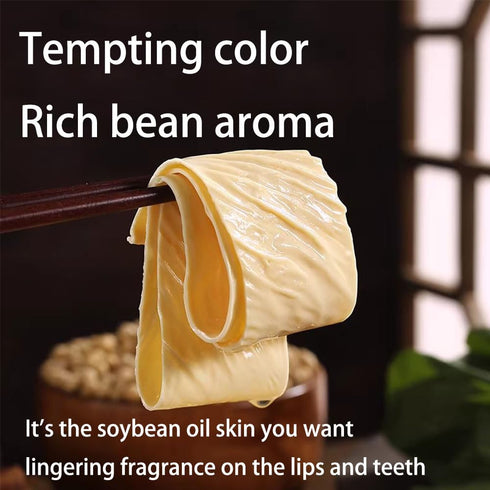 4.23Oz Tofu Skin Sheets,Long Term Soaking Doesn'T Ruin, It'S Powerful,Super Firm Tofu,Low Fat, High Protein