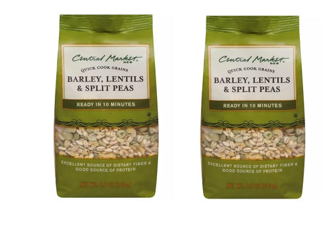 HEB Central Market Quick Cook Grains 8.8oz - 2 pack (Barley Lentils &