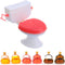 Funny Toilet Toy Set Cake Toppers for Bachelorette Celebrating Party Birthday Cake Decorations
