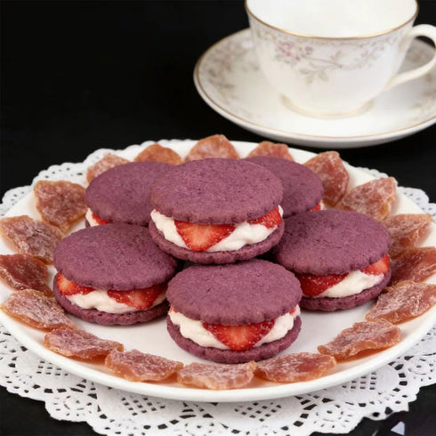 TIVVINK Flakes140g/4.93OZ,dried Purple Potato Purple Potato, Flakes Purple Potato, Sweet Potato Slices, Used for baking