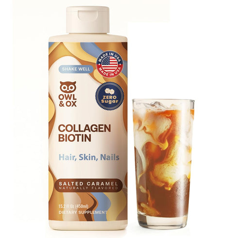 Collagen Creamer and Collagen and Biotin Creamer for Coffee For Skin and