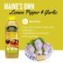 16 oz (Pack 2) World Harbors Lemon Pepper Garlic Sauce & Marinade, Made in Maine, Ideal for Chicken Wings, Seafood