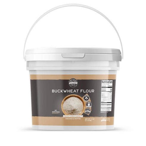 Birch & Meadow 1 Gallon of Buckwheat Flour, Pancakes & Muffins