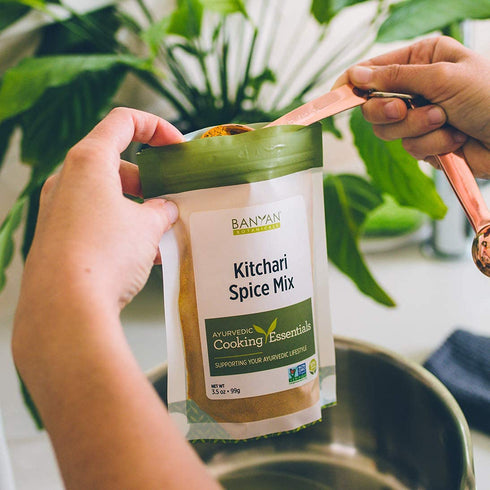Banyan Botanicals Kitchari Spice Mix – Organic Ayurvedic Seasoning for Cleanses & Digestive Health – 10.5 oz Non-GMO