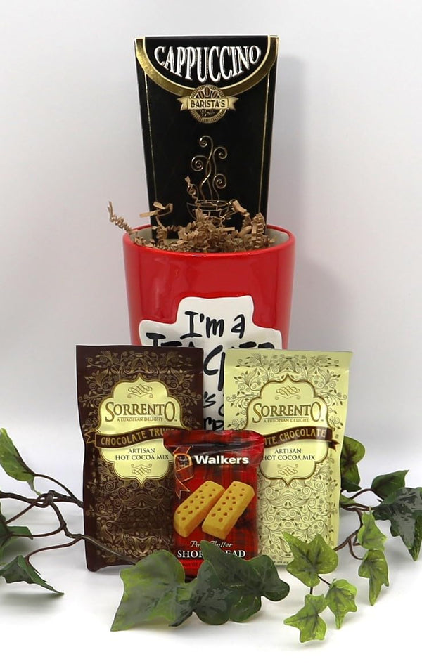 Gift Basket Village: Teaching is My Superpower - Gourmet Cookies, Cocoas, &