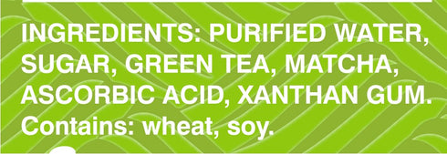 5.2 (Pack 20) Matcha Love Green Tea Sweetened Energy Shots, Ounce
