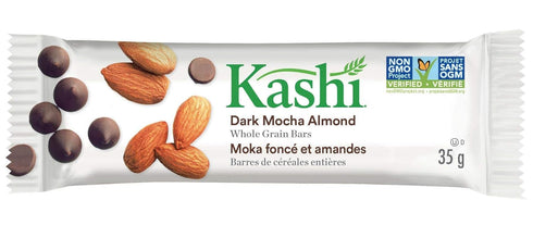 175g/6.17oz., 5ct, Kashi, Chewy Granola, Dark Mocha Almond Snack Bars, {Imported from Canada}