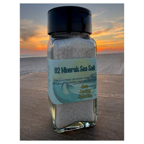 82 Minerals French Grey Sea Salt | Premium Hand-Harvested Sel Gris |