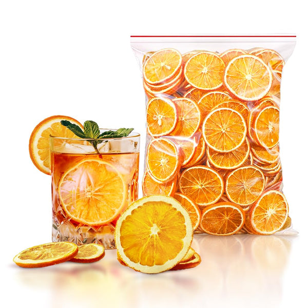 Fraunitsh 17.63oz/500g Dried Dehydrated Orange Slices | No Sugar & No Additives |