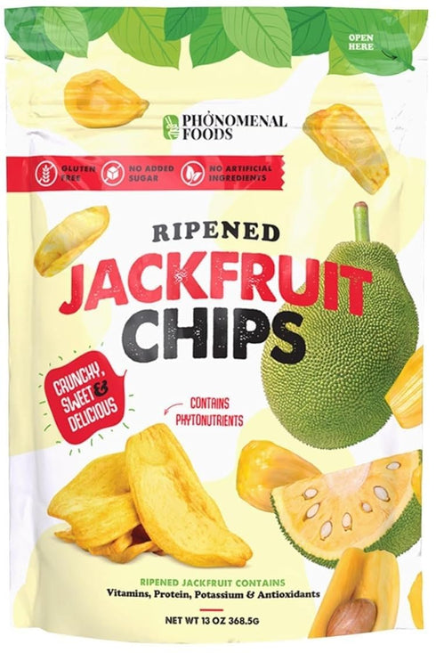 Generic Jackfruit Chips, Net Weight 13 Ounce - Gluten-Free, No Added Sugar, No