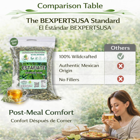(4 oz) 100% Estafiate Herbal Tea Natural Mexican Mugwort (Artemisia ludoviciana) Traditional Vitality & Digestive