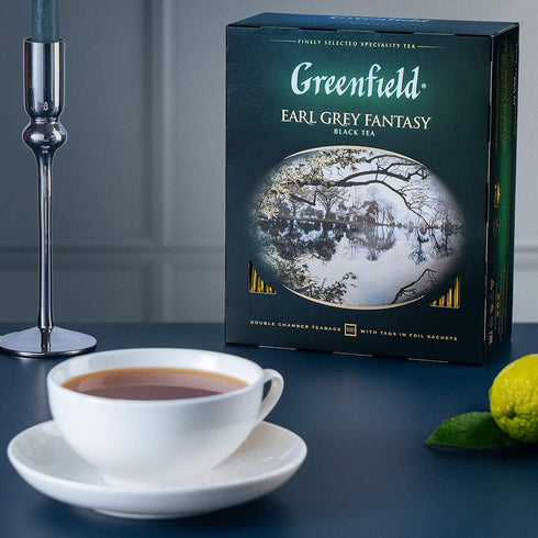 100 Count Greenfield Tea, Earl Grey Fantasy