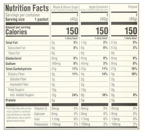 365 Pack 11.3 by Whole Foods Market, Organic Variety Instant Oatmeal, Ounce