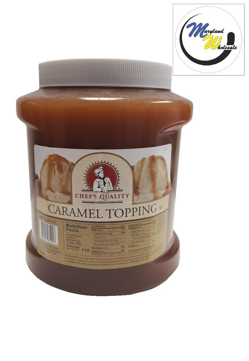 Chef's Quality 5.6 Lb. Caramel Ice cream Topping