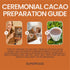 1000 300g (30 KORACAO Instant Ceremonial Cacao Powder | High-Flavanol Cacao Powder - MG Per Serving | New Daily Ritual