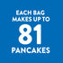 56 oz Krusteaz Complete Buttermilk Pancake and Waffle Mix, Light & Fluffy, Bag