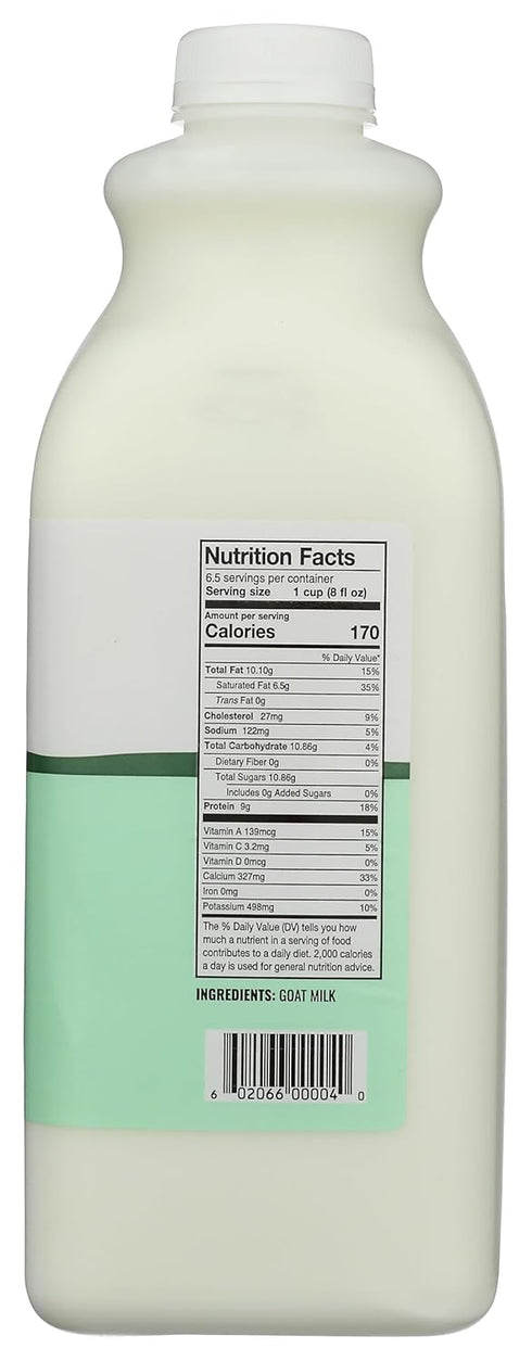 Summerhill Dairy 52 Goat Milk, FZ