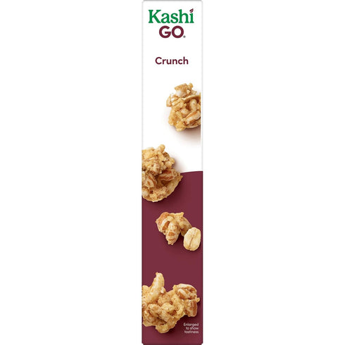 Kellogg's 13.8oz (1 Kashi GO Cold Breakfast Cereal, Vegetarian Protein, Fiber Cereal, Crunch, Box Box)