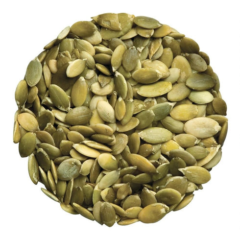 Bayside Candy Pepitas Roasted Pumpkin Seeds, Salted & Unsalted Snacks (5LB, Unsalted)