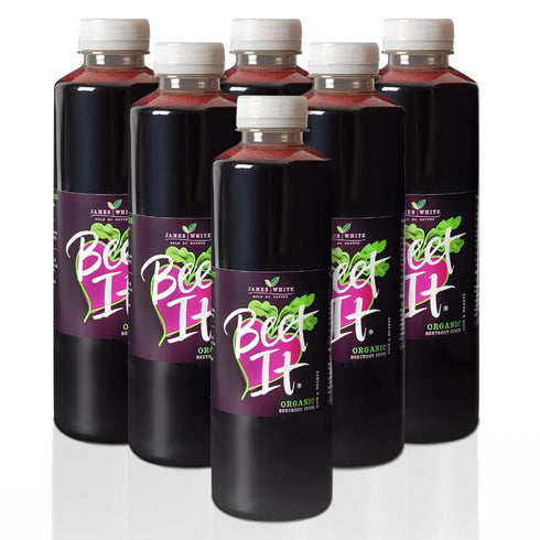 BEET IT Organic Beet Juice, 25.4 Fl.oz (6 Pack) | Non GMO,
