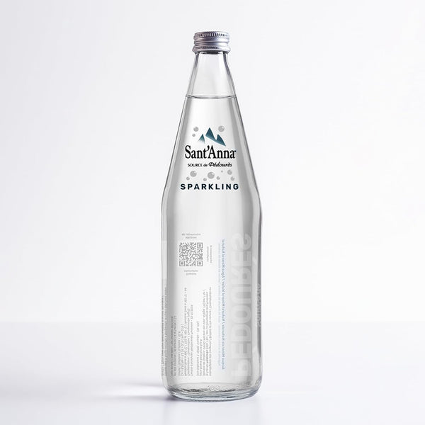 Sant'Anna Sparkling Natural Mineral Water, 25.4 Fl Oz (6-Pack) | Pure French