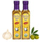 Garlic Gold Extra Virgin Olive Oil Infused with Garlic, Premium Certified USDA