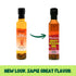 8.45 oz Benissimo Spicy Sriracha Infused Oil Chili & Garlic Herb Oil, Vegan All Natural Cooking Oil for Stir Fry